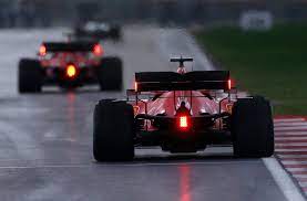 Blue flag with diagonal yellow stripe: What Is The Red Flashing Light At The Back Of An F1 Car Essentiallysports