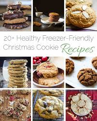 Scoop tablespoon sized balls of cookie dough. 20 Healthy Freezer Friendly Christmas Cookies Food Faith Fitness