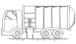 Semi truck coloring pages for preschoolers. Put All Garbage Inside Truck Coloring Pages Download Print Online Coloring Pages For Free Color Nimbus