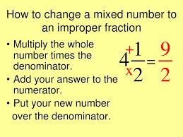 If `n/q` is proper fraction, then `m n/q` is mixed number and the task is to convert. Adding Subtracting Fractions Mixed Numbers Ppt Download