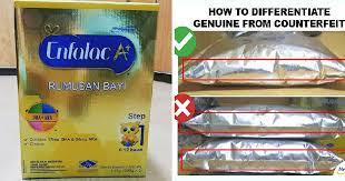 We are parents too and our boys are still drinking milk powder of other brand. Enfagrow Teaches M Sians How To Differentiate Between Real Fake Baby Milk Powder World Of Buzz