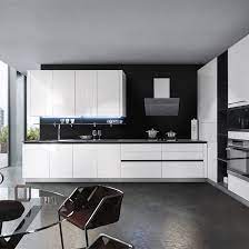 Black cabinets add drama to a kitchen, they can modernize a dated space, and they. Australia Luxury Modern Black White Lacquered Complete Kitchen Cabinets Kitchen Cabinet Modern Kitchen Cabinetskitchen Cabinet Modern Aliexpress