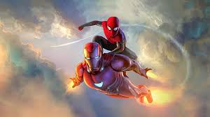 1920x1200 iron man helmet hd wide wallpaper for 4k uhd widescreen desktop & smartphone. Spider Man And Iron Man Hd Wallpaper Peakpx