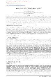 Jurnal manajemen risiko rumah sakit pdf. 2