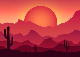 Here's a simple photoshop tutorial, courtesy of semiurban: How To Create A Colorful Vector Landscape Illustration