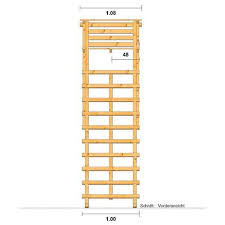 Bassner Ansitzleiter Holz Gross Mit Dach Ansitzleiter Leiter Dach