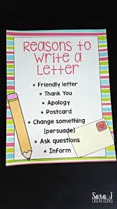 Teaching Letter Writing Teaching Letters Letter Writing