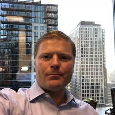 This is my former boss who hired me for my first job at RBC Wealth  Management almost 14 years ago. I remember being very intimidated (he's  just a smidge taller than me),