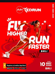 ✈️❤️ AirAsia RedRun is landing in Bali this May! ​Are you ready to run in  paradise? 🌴🔥 Don't wait — secure your slot now and let's run!:  https://www.jomrun.com/event/AirAsia-RedRun-2026-Bali ​Ready to fly higher