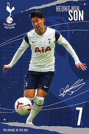 Tottenham hotspur football club, commonly referred to as tottenham (/ˈtɒtənəm/) or spurs, is an english professional football club in tottenham, london, that competes in the premier league. Tottenham Hotspur Fc Son Poster Plakat 3 1 Gratis Bei Europosters