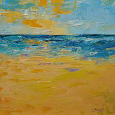 Saatchi art is the best place to buy artwork online. Orange Beach 1 1225 19q Painting By Saroja La Colorista Artmajeur