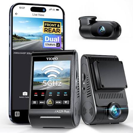 VIOFO A229 Plus Dual Dash Cam 