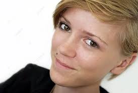 Young Girl With Piercings Approachable Teen Closeup With Photo Background  And Picture For Free Download