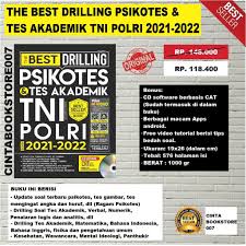 Dalam tes akademik hampir lebih dari 50% dari peserta tes akademik gagal. Original Tni Polri Terbaru The Best Drilling Psikotes Tes Akademik Tni Polri 2021 2022 Shopee Indonesia