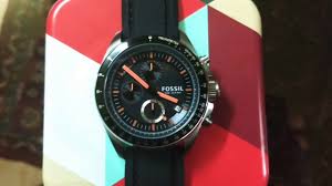 Fossil Ch2647 Decker Watch Unboxing Youtube