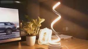 Maybe you would like to learn more about one of these? Modern Spiral Led Table Lamp Smart Curved Led Desk Lamp Contemporary Minimalist Design Youtube