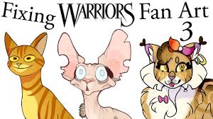 Every purchase you make puts money in an artist's pocket. Fixing Your Warrior Cats Fan Art Part 3 Youtube