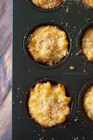 Easy Baked Macaroni And Cheese Cups Lemons For Lulu Food Recipes Baked Macaroni