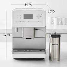 Auto drip coffee maker, cappuccino maker Miele Cm6350 Fully Automatic Espresso Machine Williams Sonoma