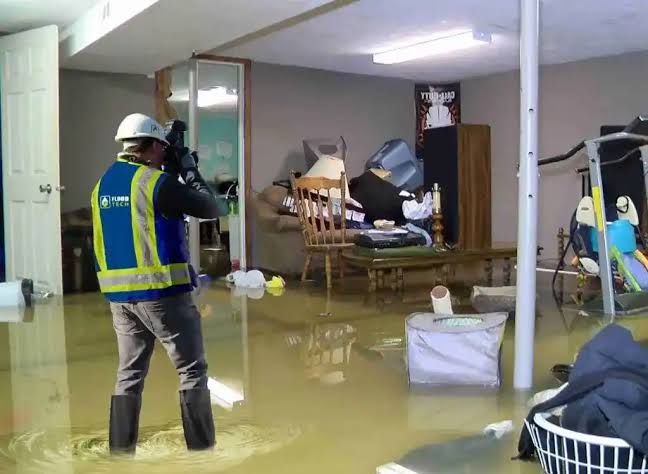 Flooded Basement Cleanup