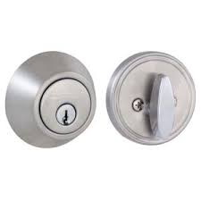 Amazon's choice for callan deadbolt. Delaney Hardware Callan Single Cylinder Satin Nickel Deadbolt Ka2001 The Home Depot