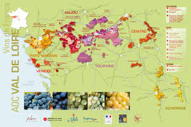 Loire Valley Map Enlarges Well So You Can See Everything Clearly