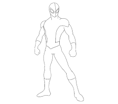 If you sit on a swing and only take a single step backward, you're going to swing pretty. How To Draw Spiderman Easy Drawing Guides