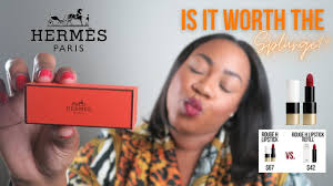 Hermes Lipstick Review + Wear Test⎮A $67 Lipstick Worth it?!