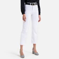 Skinny jeans met hoge taille regent. Boyfriend Jeans Lexi Mit Hohem Bund Weiss Pepe Jeans La Redoute