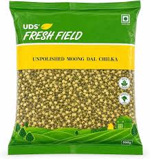 Unpolished Moong Dal Chilka / Dal Chilka Moong