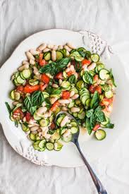 Marinated White Bean Salad Golubka Kitchen Recipe White Bean Salad White Bean Salad Recipes Bean Salad