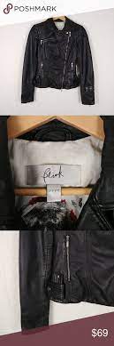 Blink Danier Black Leather Moto Jacket Black Leather Moto Jacket Black Leather Moto Jacket