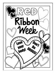 Celebrate red ribbon week with this adorable mini book and coloring pages! 8 D A R E Ideas Red Ribbon Week Red Ribbon Coloring Pages