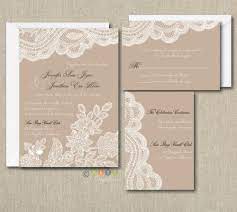 100 Personalized Custom Rustic Vintage Lace Wedding Invitations Set Any Color Lace Wedding Invitations Wedding Invitations Rustic Lace Wedding Invitations Rustic Vintage