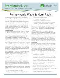 Pa labor laws hours worked in a day. Https Foxrothschild Gjassets Com Content Uploads 2015 05 Pa Wageandhourfacts Pdf