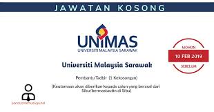 Check spelling or type a new query. Jawatan Kosong Universiti Malaysia Sarawak Panduan Kerjaya Kerajaan
