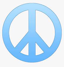 Neon peace sign peace sign birthday cake for a friend's daughter. Peace Sign Template Light Blue Peace Sign Hd Png Download Kindpng