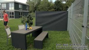 Le store latéral se déplie et se replie facilement et rapidement grâce au mécanisme avec ressort de tension intégré dans l'étui de fixation mural. Nx5211 Brise Vue Deroulable 180 X 300 Cm Gris Anthracite Youtube