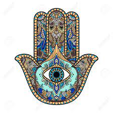 Both ends rolled up indicate a life that is unfolding like a scroll of uncertain length and the past and future hidden. Bunten Illustration Eines Hamsa Hand Symbol Hand Von Fatima Religiosen Zeichen Mit Allem Sehenden Auge Vintage Bohmischen Stil Vektor Illustration In Doodle Zentangle Art Lizenzfrei Nutzbare Vektorgrafiken Clip Arts Illustrationen Image 69591500