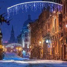 Christmas In Montreal Canada I Wish I Could Be In Montreal During This Time Of Year Canada Christmas Canada Travel Quebec City
