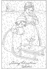 This is how the cycle of also surprise him by giving the real colorful stockings filled with nuts fruits and coin shaped chocolates. Vintage Christmas Coloring Pages To Color