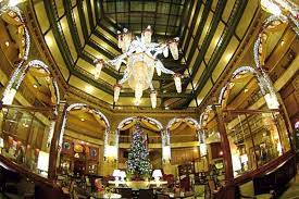 Champagne Cascade The Brown Palace Hotel And Spa The Denver Ear Brown Palace Hotel Denver Travel Denver Hotels