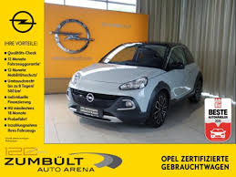The opel adam is a city car engineered and produced by the german car manufacturer opel, and is named after the company's founder adam opel. Opel Adam Rocks 1 0t Pano Sitzheiz Klimaautom Benzin Spoticar