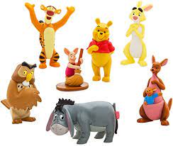 The real christopher robins winnie the pooh did not wear. Amazon Com Disney Winnie The Pooh 7 Figure Play Set Toys Games