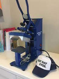 How To Use A Hat Press Out Of The Box Silhouette Cameo Beginner Hat Designs Cricut Projects