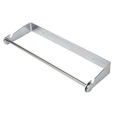 Mdesign kitchen over cabinet metal hand towel bar, 9.75 wide. Phunaya Under Cabinet Paper Towel Holder Wall Mount For Home Kitchen Stainless Steel For Large Rolls Chrome Pricepulse