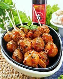 Bakso Bakar Saus Tiram Resep Bakso Resep Masakan Pedas Resep