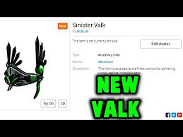 What are people doing to get free robux today? Roblox Made A New Valk For A Very Good Reason Sinister Valk Roblox Make A Wish Foundation Ø¯ÛŒØ¯Ø¦Ùˆ Dideo