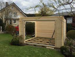 Erheblicher regen bei dem aufbau eines fertighauses in holzständerbauweise kann zu umfangreichem schimmelpilzbefall turn on bluetooth on pc : Ein Gartenhaus Mit Weitem Ausblick Sunshine 40 Wird Aufgebaut