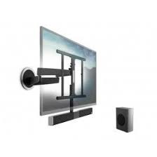 Die Vogels Soundmount Next 8365 Schwenkbare Tv Wandhalterung Fur 40 65 Zoll Flatscreens Mit Integrierter Soundba Wandhalterung Flachbildschirm Beamer Halterung